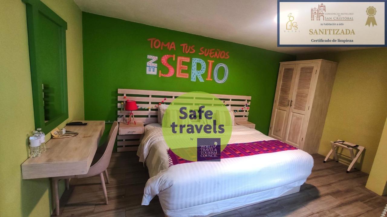 Hotel Casa Santiago ซานกริสโตบัล เด ลาสกาซาส ภายนอก รูปภาพ